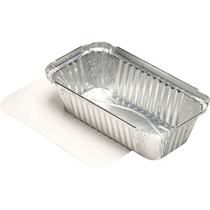 50 Stück Aluschalen Mit Deckel - 1000ml Grillschalen Aus Aluminium