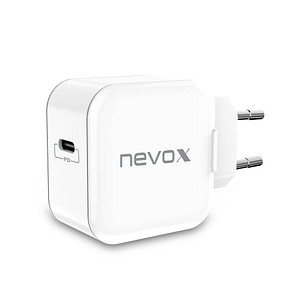 4250686408805 - USB PD TYPE C Ladeadapter weiß 20 Watt 4250686408805 nevox