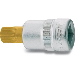 4000896039999 - 38 Innen-Vielzahn-Profil XZN Steckschlüsseleinsatz Größe M 6 Länge 400 mm 4000896039999 Hazet