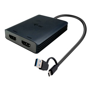 8595611706844 - Video Adapter USB-A USB-C > Dual HDMI 4K 60Hz 8595611706844 - Video Adapter USB-A USB-C > Dual HDMI 4K 60Hz