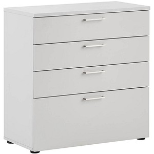 4260637313676 - 1500 Schubladenschrank lichtgrau mit 4 Schubladen 802 x 410 x 842 cm