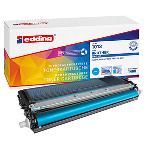 4004764954964 - Tonerkassette ersetzt Brother TN-230C TN230C Kompatibel Cyan 1400 Seiten edding 1013 4004764954964 - Tonerkassette ersetzt Brother TN-230C TN230C Kompatibel Cyan 1400 Seiten edding 1013
