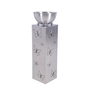 4041908137425 - Pflanzenständer FALINA Metall silber quadratischrund 250 x 755 cm 4041908137425 Garden Pleasure 4041908137425 - Pflanzenständer FALINA Metall silber quadratischrund 250 x 755 cm 4041908137425 Garden Pleasure