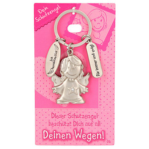 4010070287610 - Schlüsselanhänger 002 Schutzengel silber 4010070287610 DEPESCHE 4010070287610 - Schlüsselanhänger 002 Schutzengel silber 4010070287610 DEPESCHE
