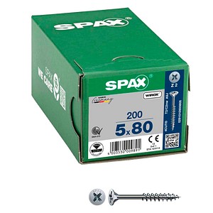 4003530009891 - Universalschrauben Z2 Senkkopf WIROX 0291010500805 5 mm x 80 mm 4003530009891 200 Stück 4003530009891 - Universalschrauben Z2 Senkkopf WIROX 0291010500805 5 mm x 80 mm 4003530009891 200 Stück