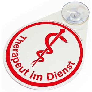 4052301079557 - Hinweisschild Therapeut im Dienst 9108-02096-002 4052301079557 BOI