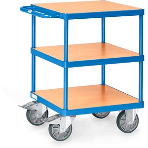 4017976724164 - fetra Tischwagen 2416 blau 609 x 737 x 860 cm