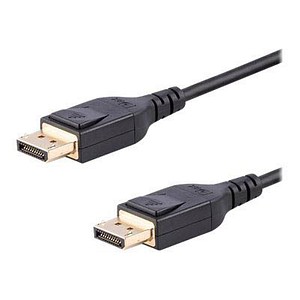 0065030879248 - StarTechcom 3ft 1m VESA Certified DisplayPort 14 Cable 8K 60Hz HBR3 HDR Super UHD DisplayPort to DisplayPort Monitor Cord Ultra HD 4K 120Hz DP 14 Slim Video Cable M M DP Connectors - DP 14 Latching Cable - DisplayPort-Kabel - DisplayPort zu