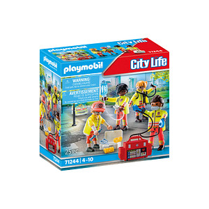 4008789712448 - City Life 71244 Rettungsteam Spielfiguren-Set 4008789712448 Playmobil