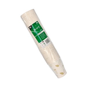 4002911594810 - Trinkbecher Pure Zero Einweg 02 l Ø 80 x H 92 mm zu 100 % biologisch abbaubar & aus FSC®-zertifizierter Pappe cremefarben 50 Stück 4002911594810 - Trinkbecher Pure Zero Einweg 02 l Ø 80 x H 92 mm zu 100 % biologisch abbaubar & aus FSC®-zertifizierter Pappe cremefarben 50 Stück