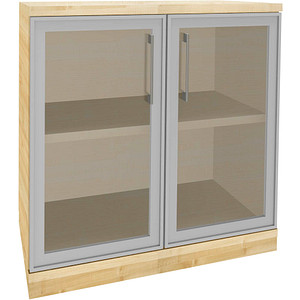 4260429768097 - fm Aktenschrank Oldenburg 4260429768097 königsahorn Acrylglas klar 2 Fachböden 800 x 442 x 781 cm