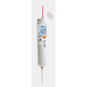 4029547011764 - 826-T4 Infrarot- und Kerntemperatur-Lebensmittelthermometer weiß 4029547011764 testo