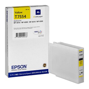 8715946726908 - T7554 - XL size - yellow - original - ink cartridge - Tintenpatrone Gelb 8715946726908 - T7554 - XL size - yellow - original - ink cartridge - Tintenpatrone Gelb