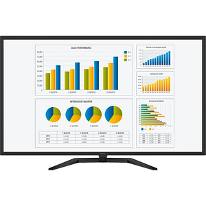 4948570118519 - ProLite X4373UHSU-B1 LED-Monitor 108 cm (425 Zoll) EEK G (A - G) 3840 x 2160 Pixel UHD 3 ms HDMI® DisplayPort Mini DisplayPort USB 20 USB 30