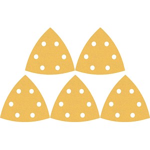 4059952541679 - Accessories expert C470 2608900829 Deltaschleifpapier gelocht Körnung 240 (l x b) 93 mm x 93 - Bosch