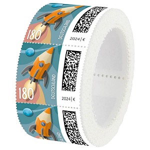 4050357025047 - Porto ab 2025 180 ? Briefmarken Raketenpost selbstklebend 4050357025047 500 Stück 4050357025047 - Porto ab 2025 180 ? Briefmarken Raketenpost selbstklebend 4050357025047 500 Stück