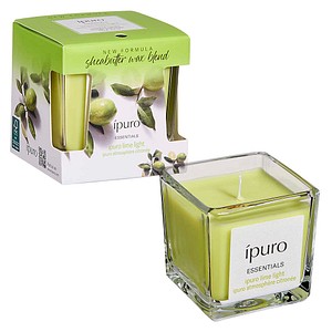 ipuro Duftkerze Lime Light grün lime light, 1 St.