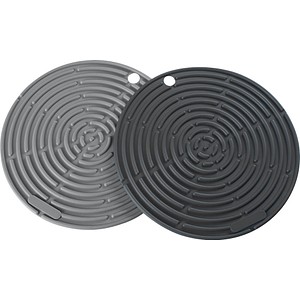 4019889138144 - 2 Untersetzer grau schwarz 200 cm 4019889138144 - 2 Untersetzer grau schwarz 200 cm