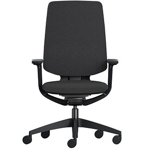 4049694002354 - Bürostuhl seflex ef-102 001 Stoff schwarz Gestell schwarz