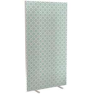PAPERFLOW Trennwand easyScreen Vintage, 60837 bunt 94,0 x 173,4 cm, 1 St.