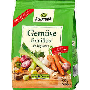 ALNATURA Bio Gemüsebouillon ohne Hefeextrakt Nachfüllpack 290,0 g