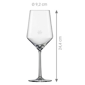 4001836022286 - Rotweingläser Pure 02 l - 5400 ml 4001836022286 6 Stück 4001836022286 - Rotweingläser Pure 02 l - 5400 ml 4001836022286 6 Stück