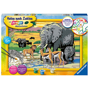 4005556287666 - Ravensburger Malen nach Zahlen 28766 - Tiere in Afrika - Kinder ab 9 Jahren 4005556287666 - Ravensburger Malen nach Zahlen 28766 - Tiere in Afrika - Kinder ab 9 Jahren