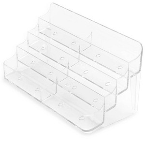 0079916708010 - Visitenkartenhalter DE70801 199x89x98mm glasklar 8 Fächer 0079916708010 Deflecto 0079916708010 - Visitenkartenhalter DE70801 199x89x98mm glasklar 8 Fächer 0079916708010 Deflecto