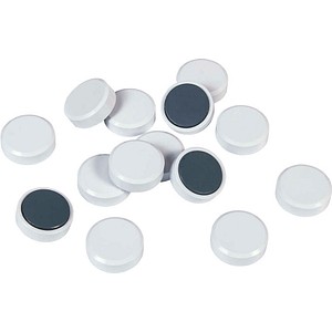 4052301038004 - Magnete weiß Kunststoff Ø 30 cm 20 St