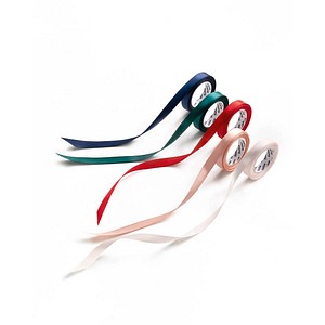 4001868140316 - Geschenkband CLASSIC satiniert rot champagner rosa dunkelblau dunkelgrün 100 mm x 40 m