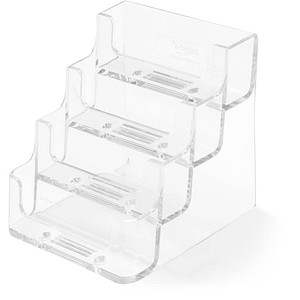 0079916708416 - deflect-o Visitenkartenhalter DE70841 glasklar99x35x45mm Inhalt für 4 x 60 Karten 0079916708416 - deflect-o Visitenkartenhalter DE70841 glasklar99x35x45mm Inhalt für 4 x 60 Karten