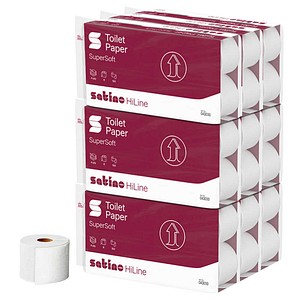 Satino Toilettenpapier HiLine SuperSoft 4-lagig, 72 Rollen