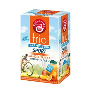 4009300017523 - Früchtetee frio SPORT Vital Mango-Orange + Vitamin B2   B6   B12 4009300017523 18 Beutel