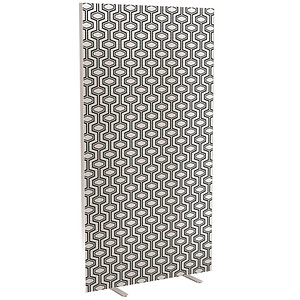 PAPERFLOW Trennwand easyScreen Vintage, 60901 bunt 94,0 x 173,4 cm, 1 St.