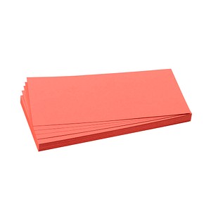 4016946055796 - Moderationskarten Rechteck 205x95cm rot 4016946055796 UMZ102007 500 Stück 4016946055796 - Moderationskarten Rechteck 205x95cm rot 4016946055796 UMZ102007 500 Stück