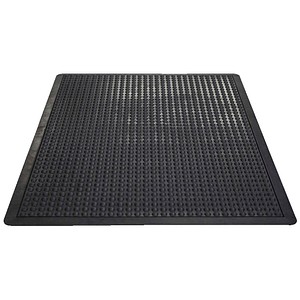 miltex Anti-Ermüdungsmatte Yoga Dome Basic Einzelelement schwarz 90,0 x 120,0 cm