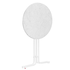 4013806056719 - Stehtisch 01603317KH 110cm (H) 80x80cm (BxT) rund marmor weiß 4013806056719 MFG Freizeitmöbel 4013806056719 - Stehtisch 01603317KH 110cm (H) 80x80cm (BxT) rund marmor weiß 4013806056719 MFG Freizeitmöbel