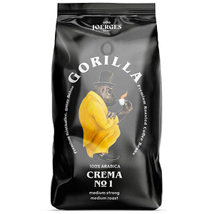 4039398111162 - Espresso Gorilla Crema No1 Kaffeebohnen (Kaffeevollautomaten Siebträger  Espresso)