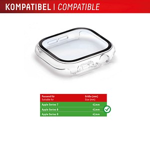4028778125615 - Smartwatch Glass All-in-One Schutz-Set für Smartwatch