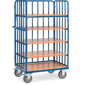 4017976835310 - Fetra 8353-1 Etagenwagen Stahl pulverbeschichtet Traglast (max) 500 kg Brillantblau (RAL 5007)