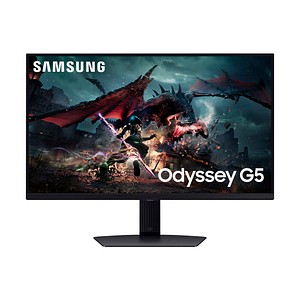 8806095412535 - 686cm 27 (2460x1440) Odyssey G5 S27DG500EU QHD IPS LED Gaming 1ms 180Hz HDR400 HDMI DP Pivot Black