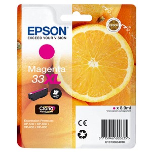 EPSON 33XL / T3363XL  magenta Druckerpatrone