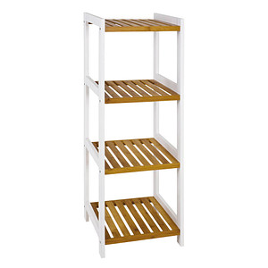4001070453556 - HAKU Möbel Regal (BHT 35x112x33 cm) BHT 35x112x33 cm weiß Standregal Bücherregal Bücherregal Schuhregal 4001070453556 - HAKU Möbel Regal (BHT 35x112x33 cm) BHT 35x112x33 cm weiß Standregal Bücherregal Bücherregal Schuhregal