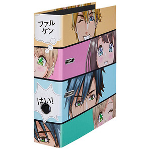 4014481245832 - Motivordner Manga Faces 21002192F A4 80mm 4014481245832 Falken