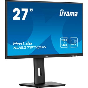 4948570125012 - 685cm 27 (2560x1440) iiyama XUB2797QSN-B2 169 QHD IPS 1ms 100Hz HDMI DP USB-C Speaker Pivot Black