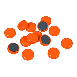 4052301109223 - Magnete orange Kunststoff Ø 30 cm 20 St