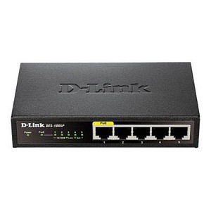 D-Link DES-1005P/E Switch 5-fach