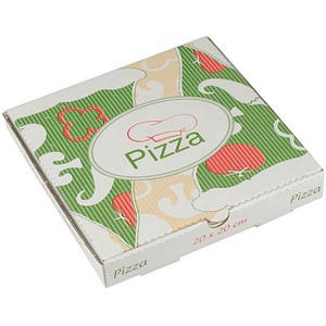 4002911846940 - Pizzakartons Cellulose pure eckig 20 cm x 20 cm x 3 cm 84694 4002911846940 84694 100 Stück