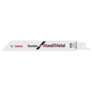 3165140346184 - 100 BOSCH S 922 HF Flexible for Wood and Metal Säbelsägeblätter 3165140346184 100 Stück 3165140346184 - 100 BOSCH S 922 HF Flexible for Wood and Metal Säbelsägeblätter 3165140346184 100 Stück