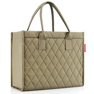 reisenthel® Einkaufstasche daily shopper rhombus Kunststoff olive DN 5046